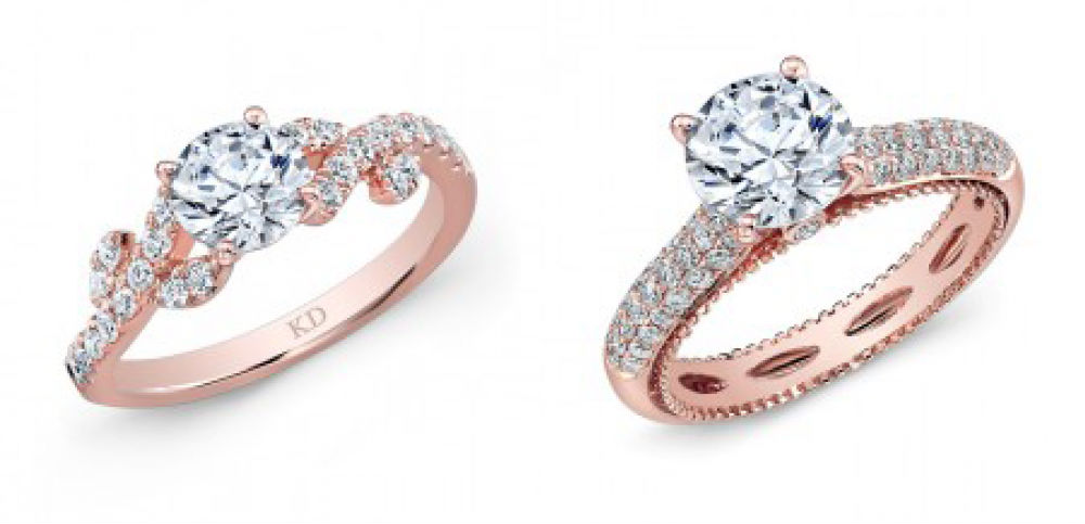 Kattan engagement rings at Long Jewelers