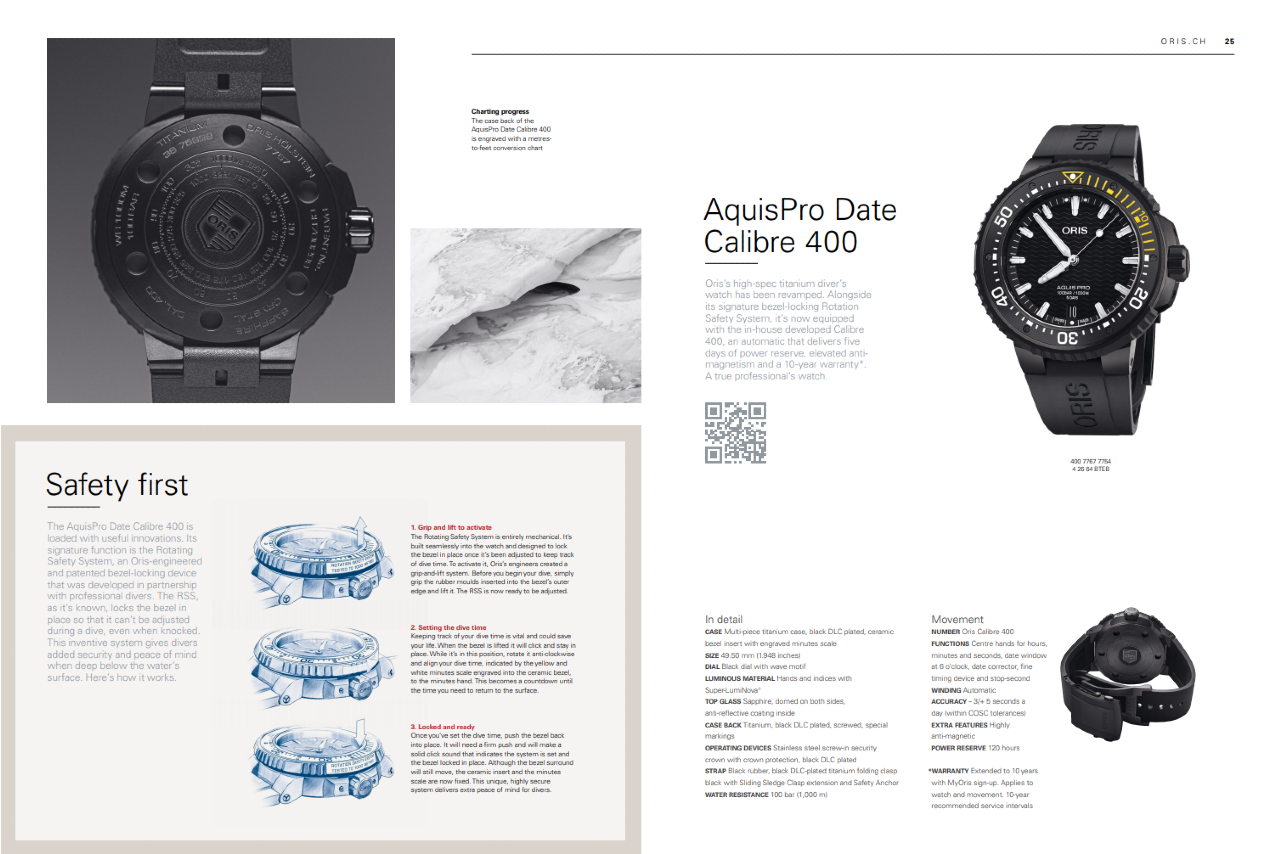 It's a Page Turner | First Glance at New ORIS Additions