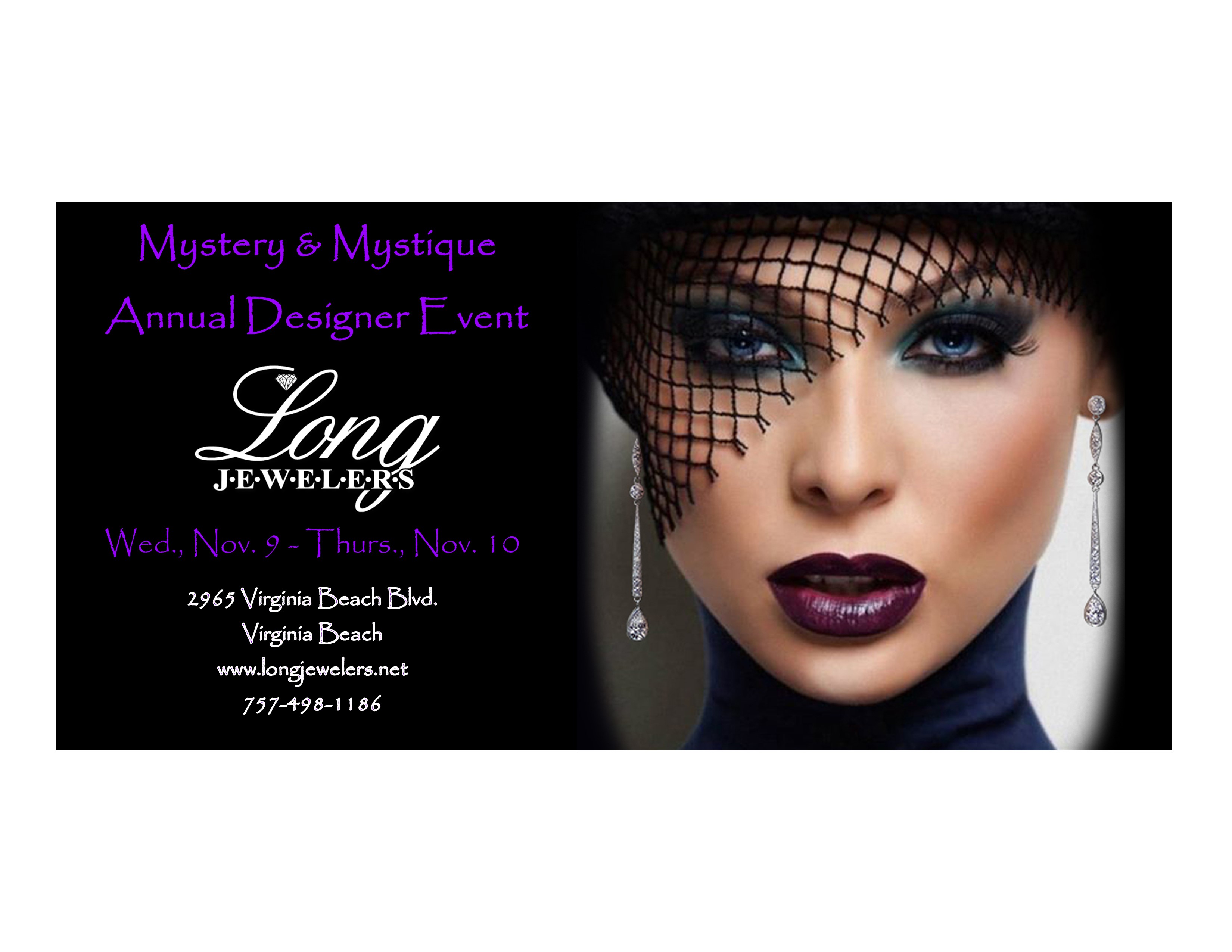 Mystery & Mystique Annual Designer Event at Long Jewelers
