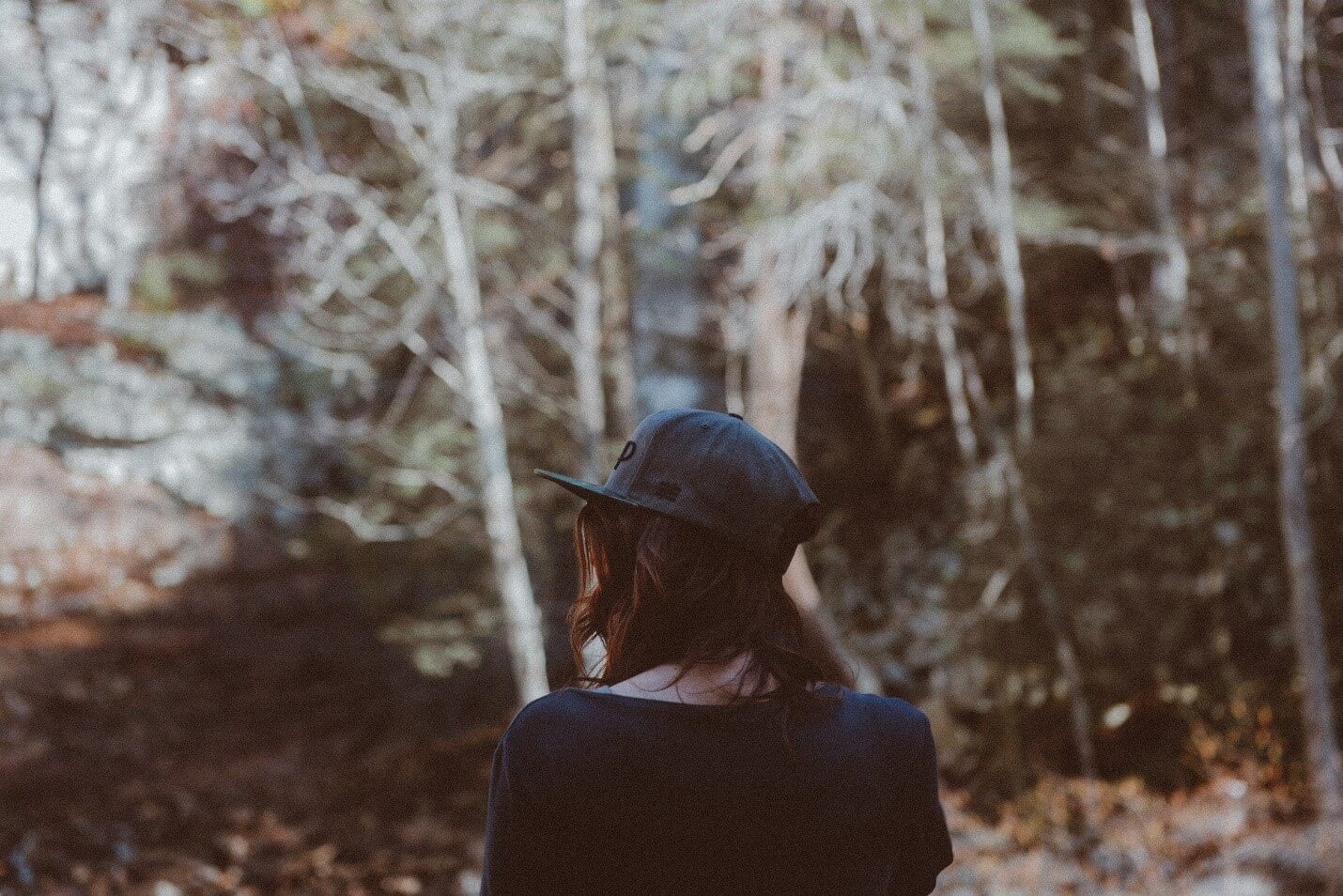 Young Woman With Baseball Cap