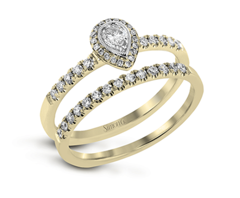 Pear-Shaped Rings at Long Jewelers