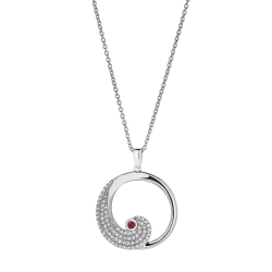 Kelly Waters January Garnet Birthstone Pendant BL2440N1 thumbnail 1