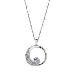 Kelly Waters February Amethyst Birthstone Pendant BL2440N2