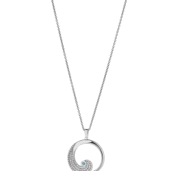 Kelly Waters March Aquamarine Birthstone Pendant BL2440N3 thumbnail 2