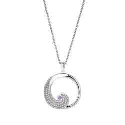 Kelly Waters June Light Amethyst Birthstone Pendant BL2440N6 thumbnail 1