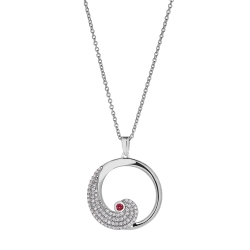Kelly Waters July Ruby Birthstone Pendant BL2440N7