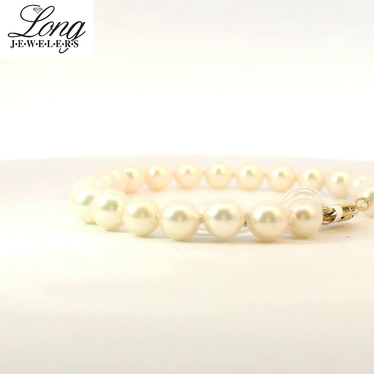 Elegant 14K Yellow Gold Pearl Bracelet | Timeless Luxury Elegant 14K Yellow Gold Pearl Bracelet | Timeless Luxury