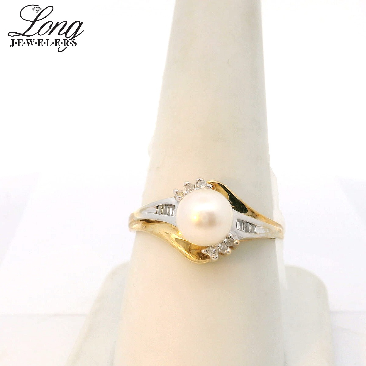 14K Yellow Gold Pearl Ring: Timeless Elegance and Sophistication 14K Yellow Gold Pearl Ring: Timeless Elegance and Sophistication