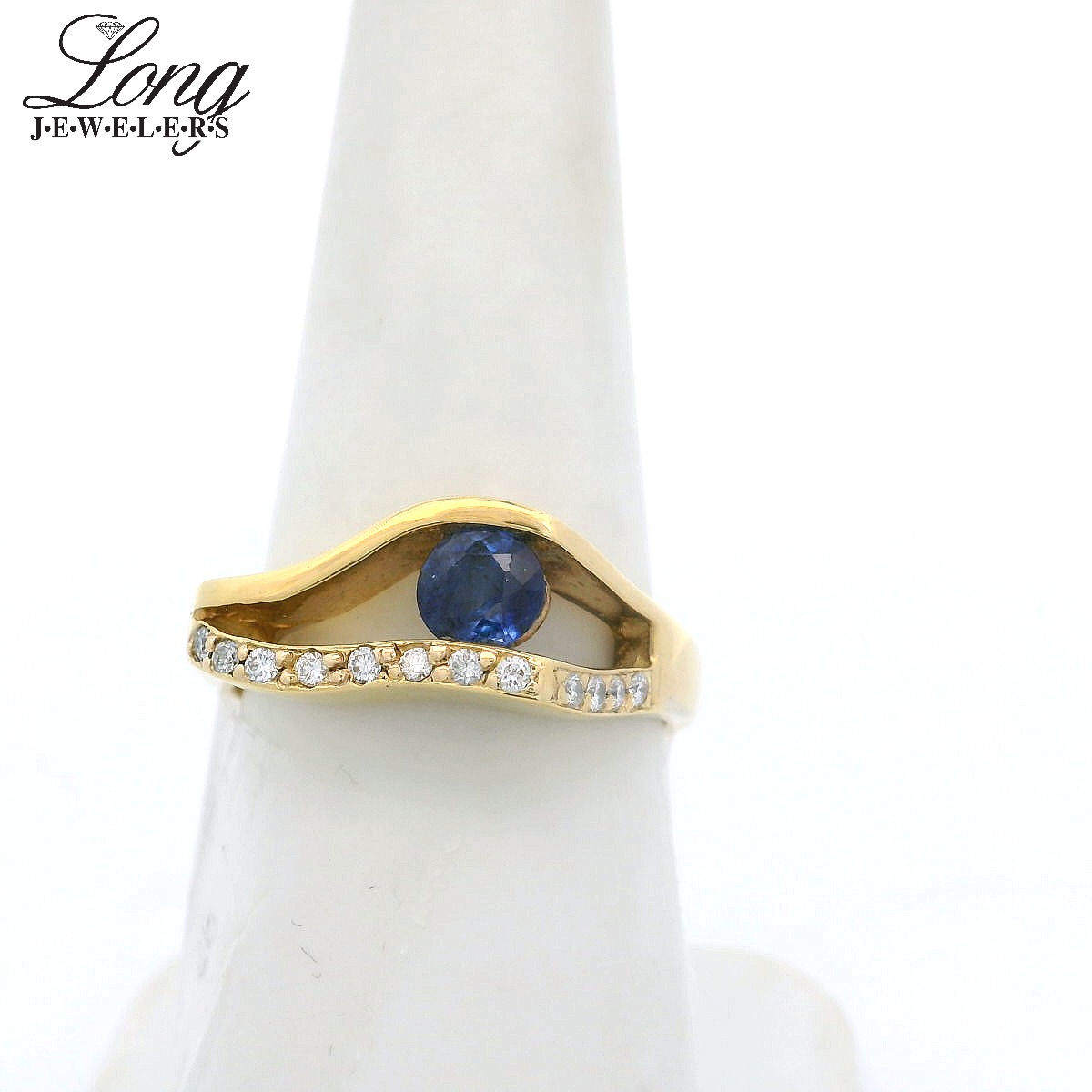 Stunning 18K Yellow Gold Gemstone Ring | Elegant Luxury Stunning 18K Yellow Gold Gemstone Ring | Elegant Luxury