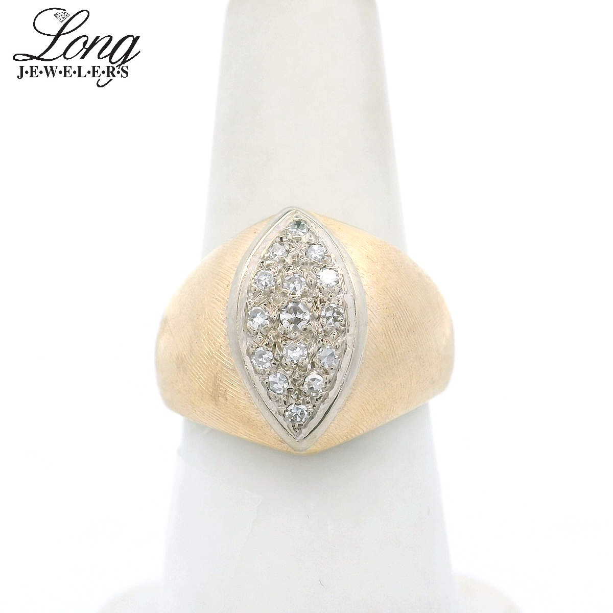 14K Yellow Gold Cluster Ring: Timeless Elegance and Sparkling Brilliance 14K Yellow Gold Cluster Ring: Timeless Elegance and Sparkling Brilliance