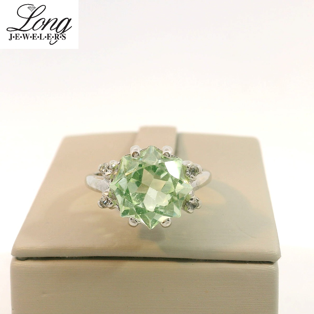 LDS 10K SYN SPINEL RED EST 4D=0.04 S/C RING LDS 10K SYN SPINEL RED EST 4D=0.04 S/C RING