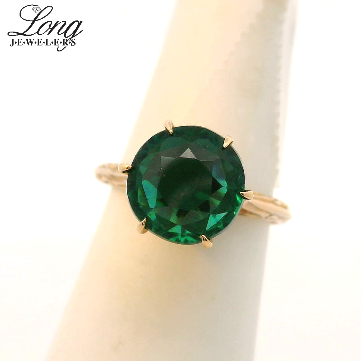 Doublet Emerald w/ Synthetic Mounting Doublet Emerald w/ Synthetic Mounting