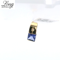 14K Yellow Gold Gemstone Necklace | Elegant & Timeless Jewelry thumbnail 1