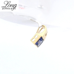 14K Yellow Gold Gemstone Necklace | Elegant & Timeless Jewelry thumbnail 2
