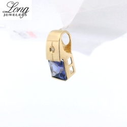 14K Yellow Gold Gemstone Necklace | Elegant & Timeless Jewelry thumbnail 3