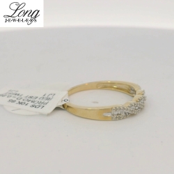 10K Yellow Gold Diamond Ring: Timeless Elegance and Sparkling Brilliance thumbnail 2
