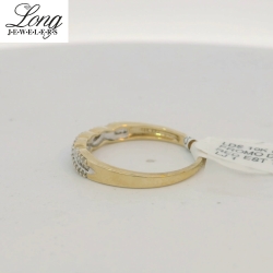 10K Yellow Gold Diamond Ring: Timeless Elegance and Sparkling Brilliance thumbnail 3