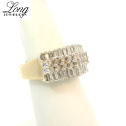 10K White Gold Diamond Ring: Timeless Elegance and Sparkling Brilliance thumbnail 3
