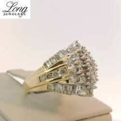 Stunning Titanium Cocktail Ring for a Bold and Unique Statement thumbnail 3