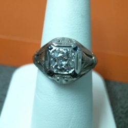 14K White Gold Ring: Timeless Elegance and Versatile Style thumbnail 2