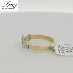 14K Yellow Gold Diamond Ring: Timeless Elegance and Sparkling Brilliance thumbnail 4