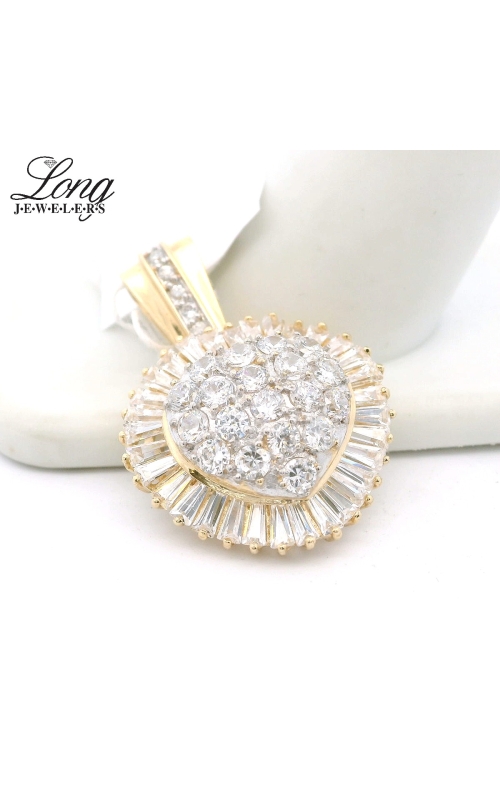Elegant 14K Yellow Gold Pendant Necklace - Timeless Charm