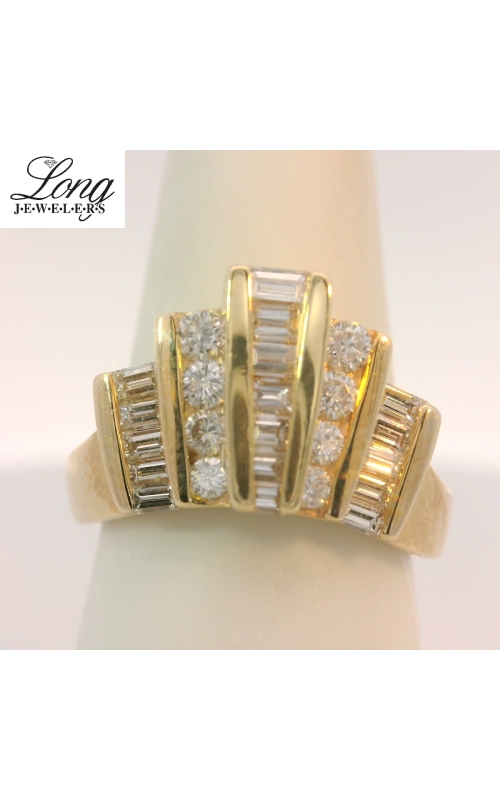 14K Yellow Gold Cluster Ring: Timeless Elegance and Sparkling Brilliance