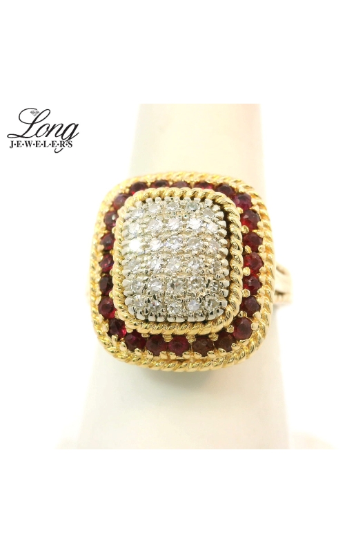14K Yellow Gold Cluster Ring: Timeless Elegance and Sparkling Brilliance