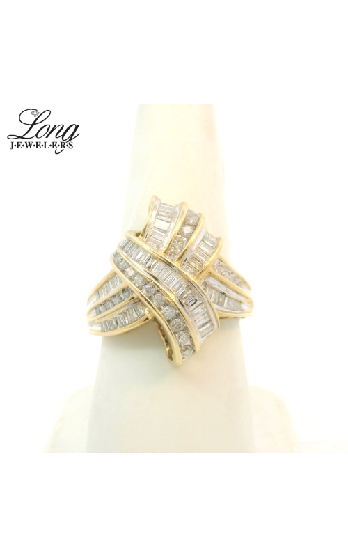 14K Yellow Gold Cluster Ring: Timeless Elegance and Sparkling Brilliance