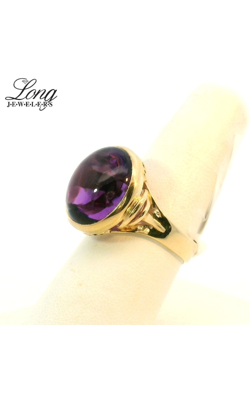 14K Yellow Gold Gemstone Ring: Elegant and Unique Style