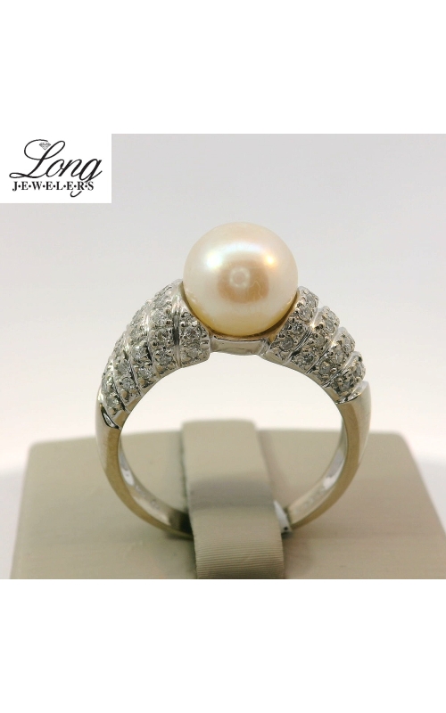 14K Yellow Gold 8mm Pearl Ring
